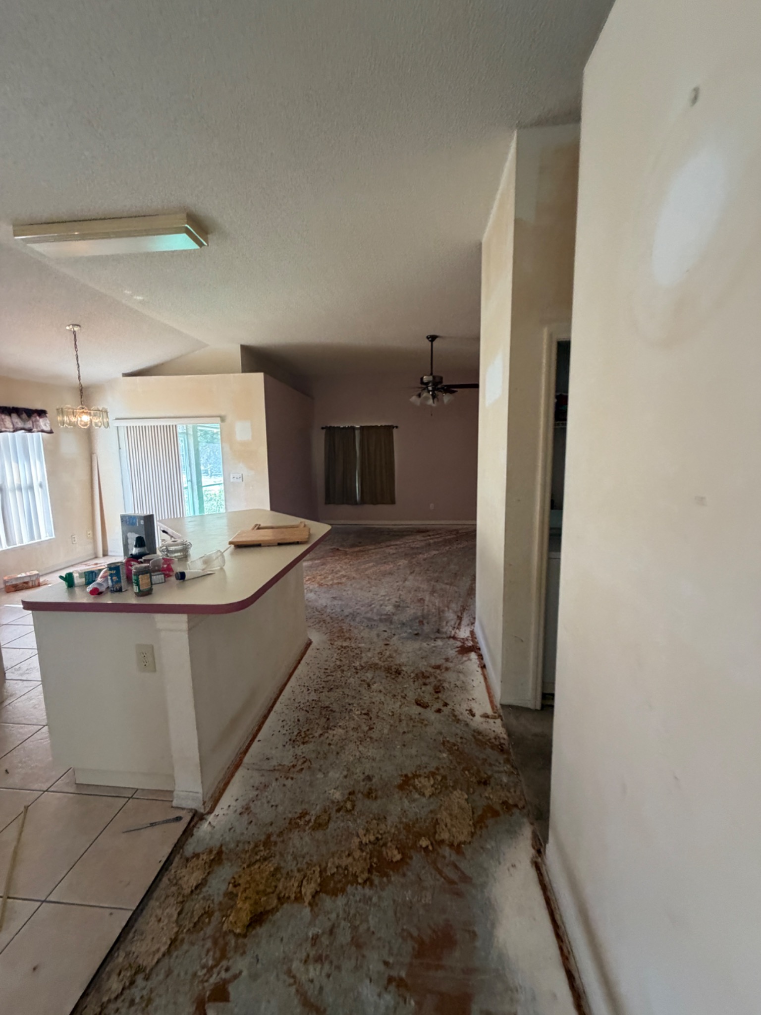 Interior renovation